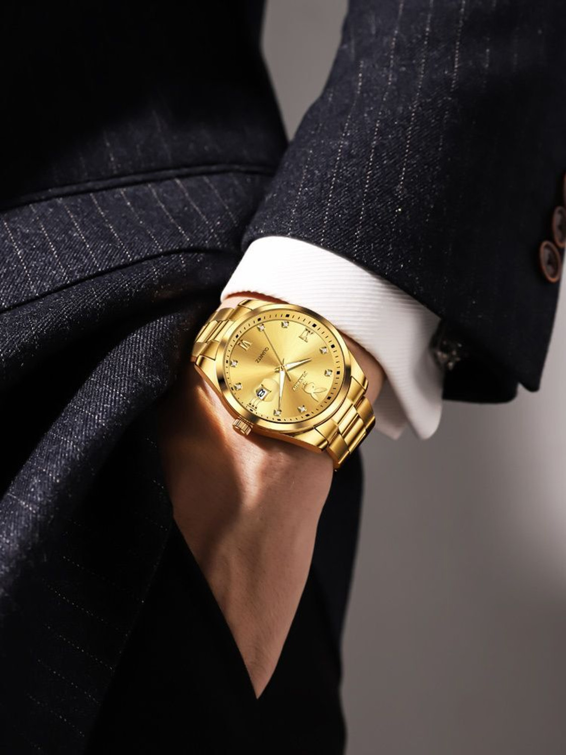 Image of PLAYBOY 3503 Luxury Business Casual Analog Watch - For Men