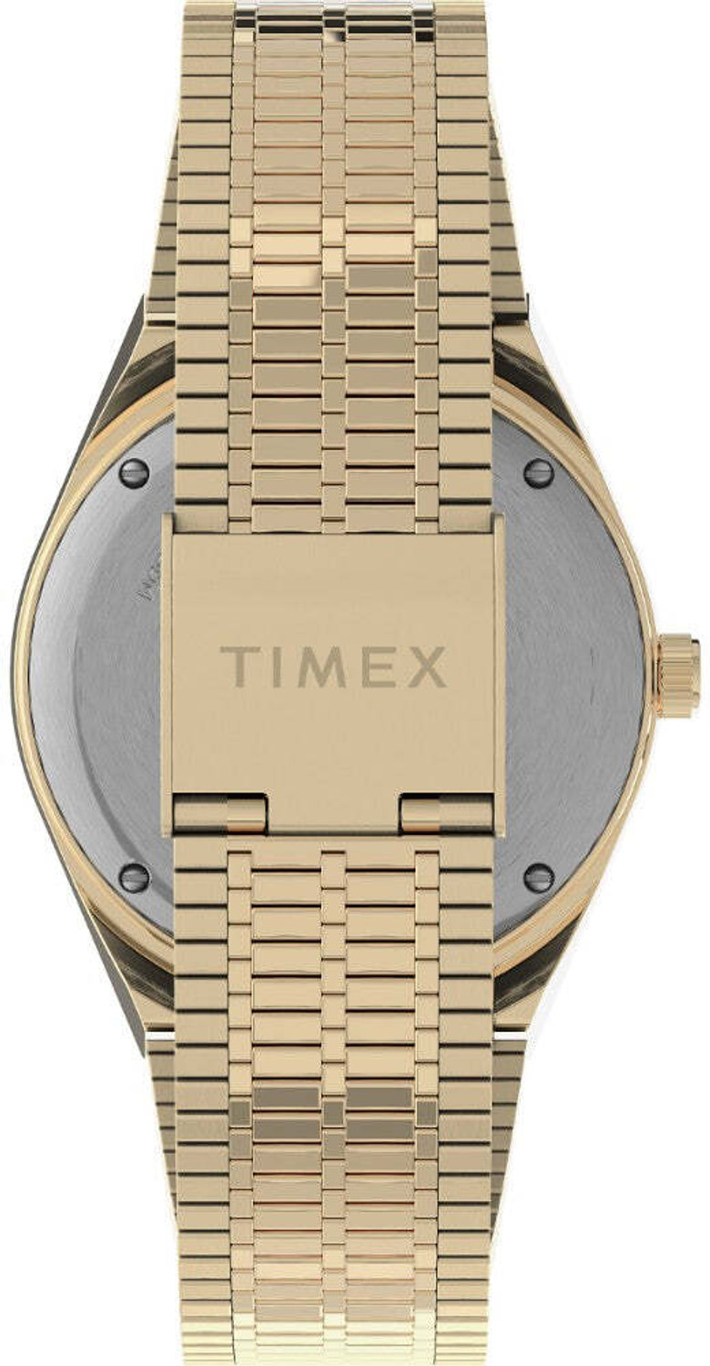 Image of TIMEX TWEG26302 Q Round 38mm Blue Dial Analog Watch - For Men
