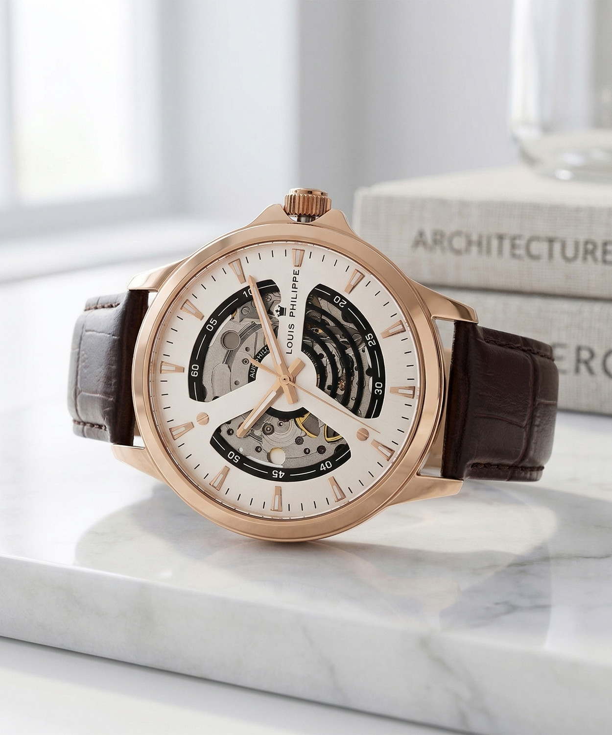 Image of Louis Philippe Automatic Silver Dial Analog Watch Analog Watch - For Men