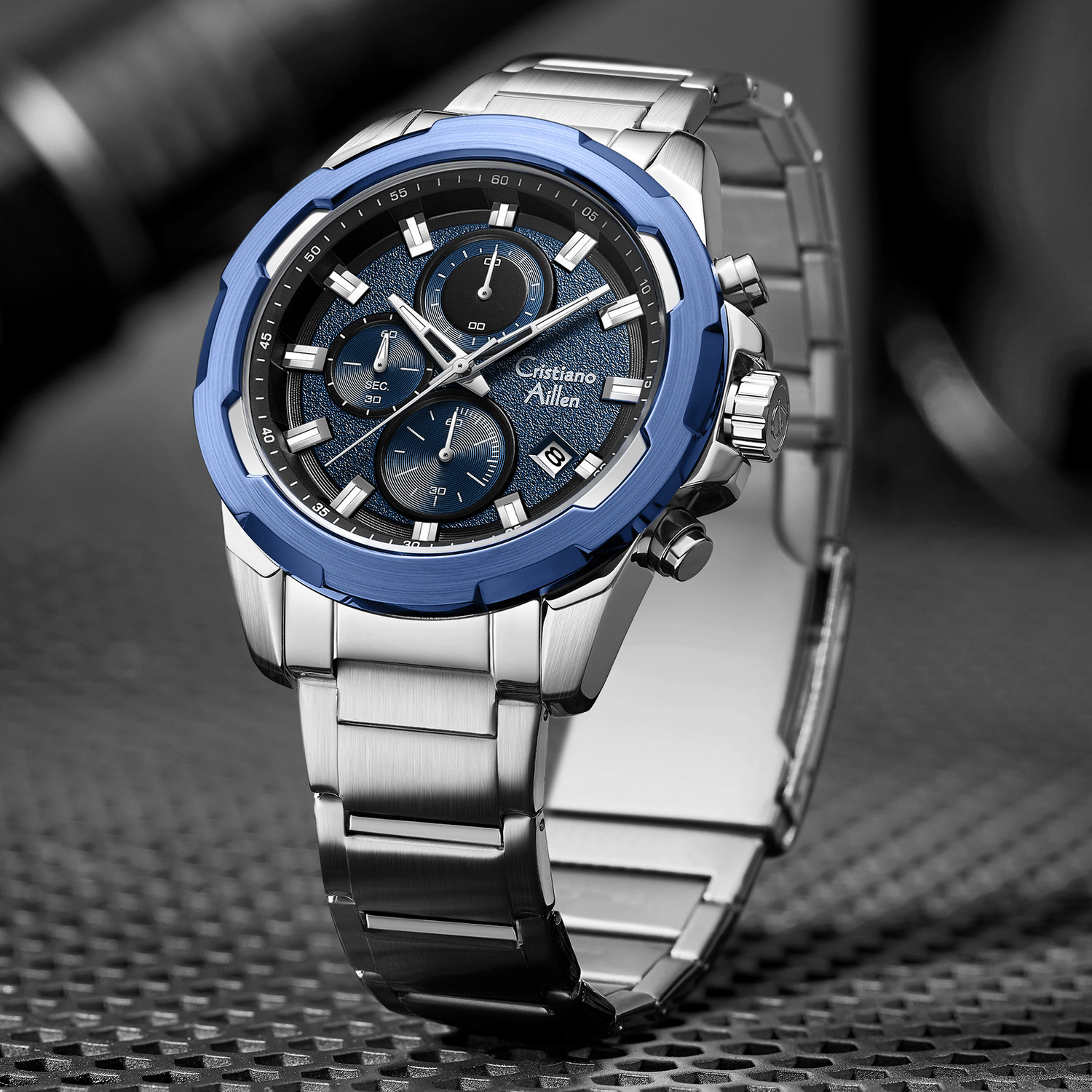 Image of Cristiano Aillen CA-8888 Luxury Oversized Waterproof Sports Analog Watch - CA-8888 Analog Watch - For Men