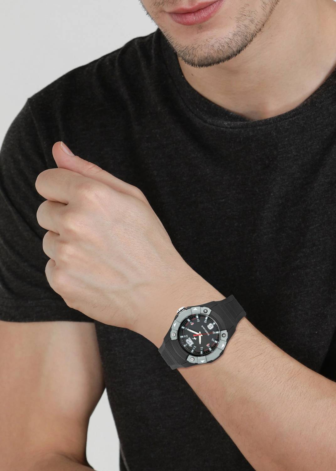 Fastrack NP38057PP02 Black Dial Analog Watch - Image 3