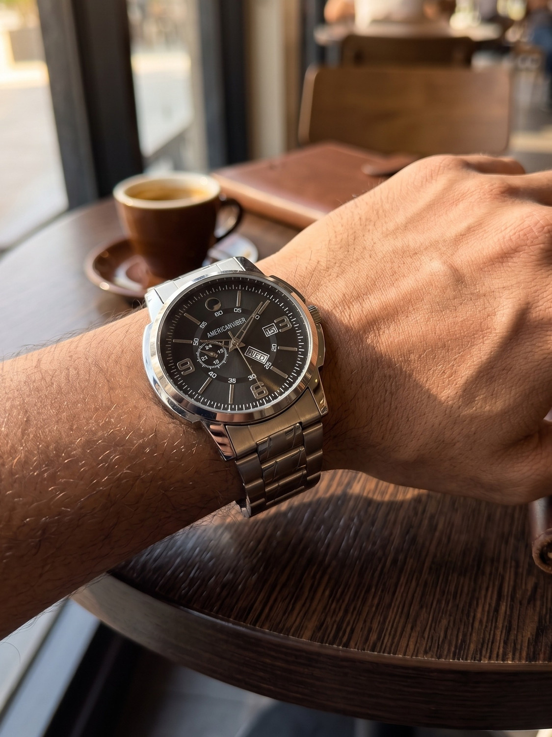 Image of Americanviber AVM0060 AMERICANVIBER | Men Watch | Adjustable Lock | Date Display | Watch Analog Watch - For Men