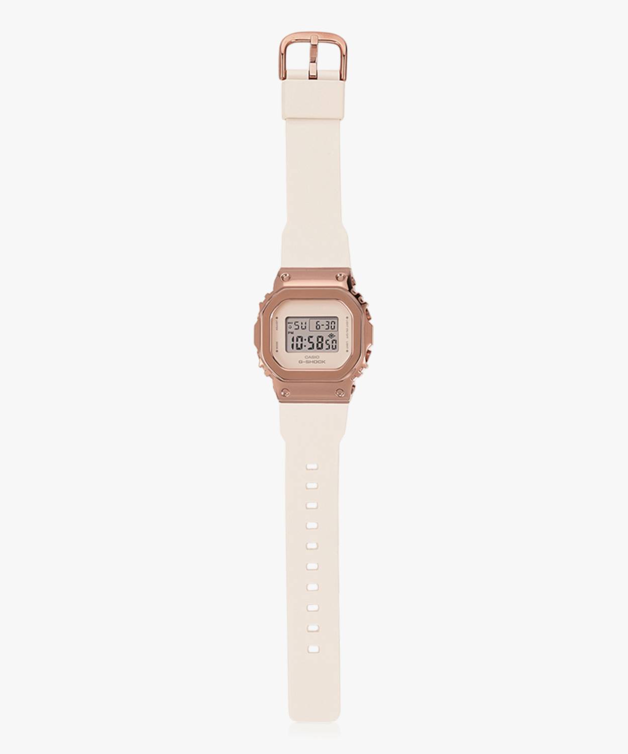 CASIO GM-S5600UPG-4DR G-SHOCK Women Pink Dial White Resin Strap