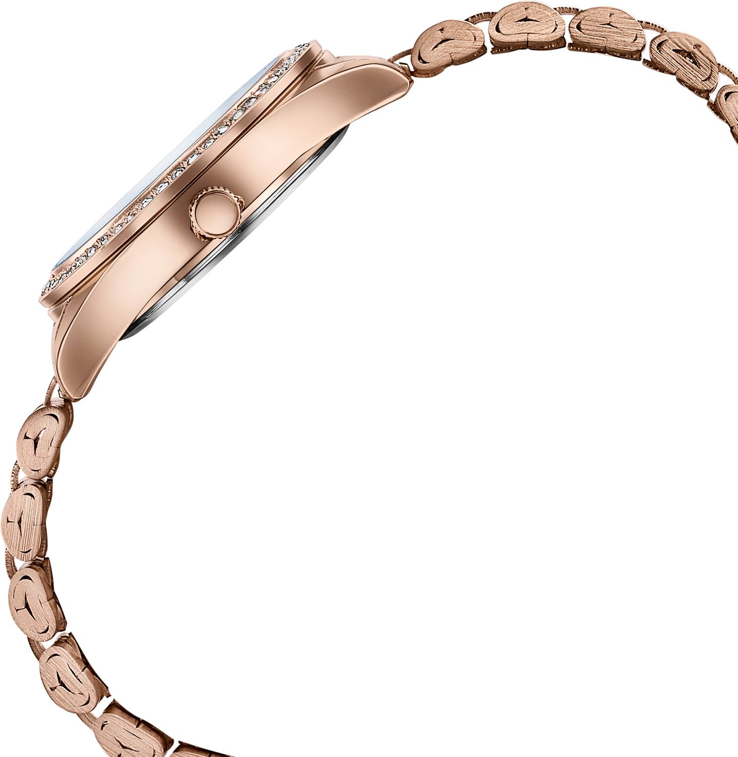 Sonata Poze Golden Hour Quartz Silver Round Dial Women's Watch - Image 5