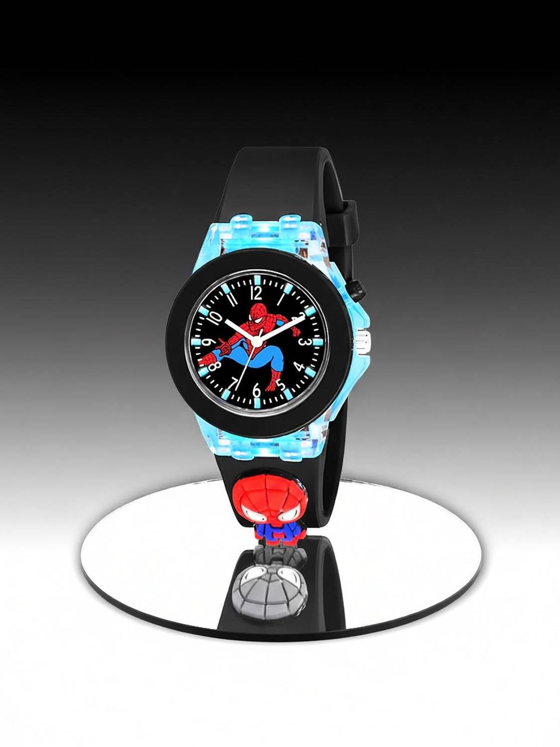 Razyloo 3D Cartoon Analog Beautiful Glowing Lights Wrist Watch for Unisex With Fun Design Adjustable Strap Analog Watch  - For Boys & Girls price history chart and lowest price