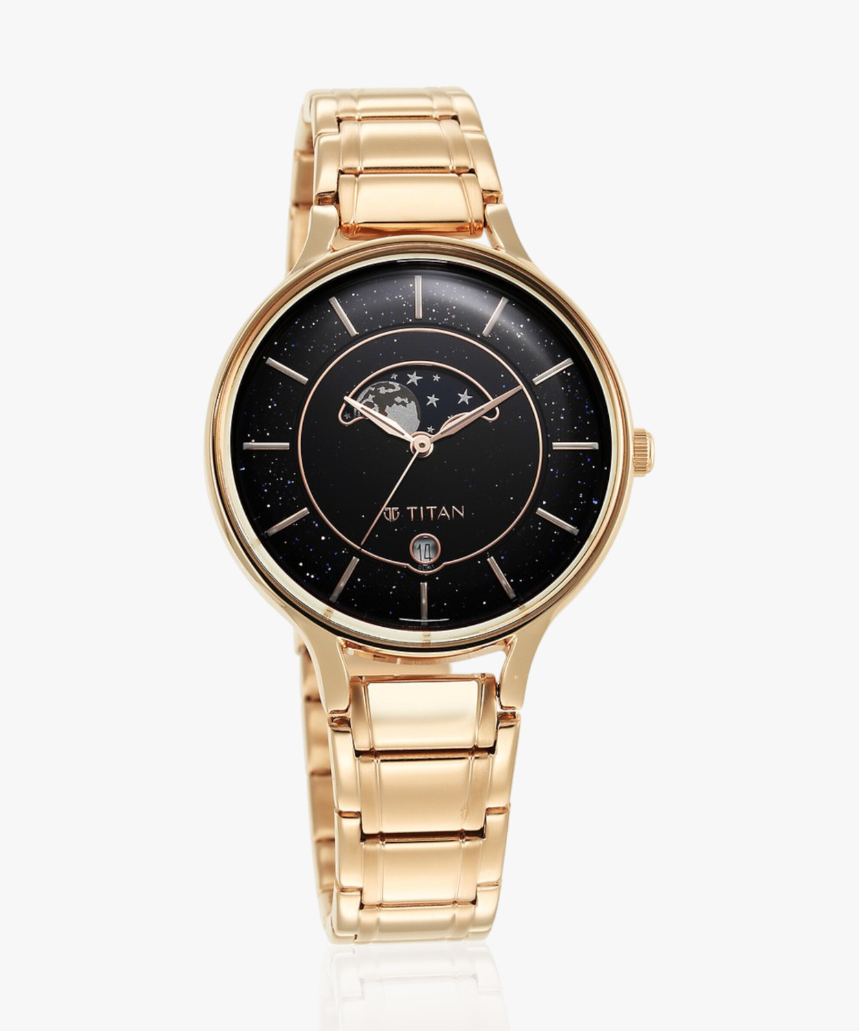Image of Titan 2674Wm01-Dl931-Ladies Premium Work Wear Analog Watch - For Women