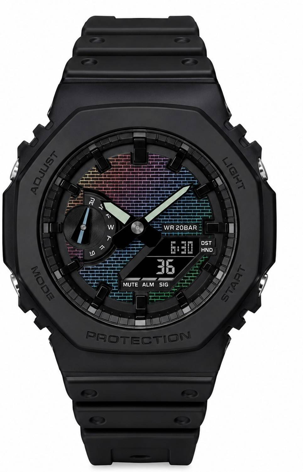 faxon Analog-Digital Sports Watch for Men - Image 1