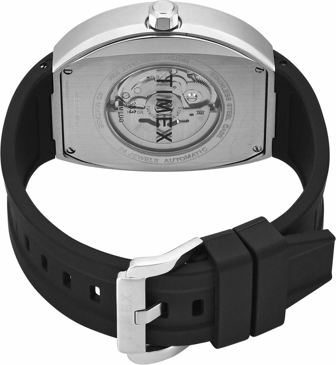 TIMEX Automatic Black Dial Analog Watch for Men - Image 4