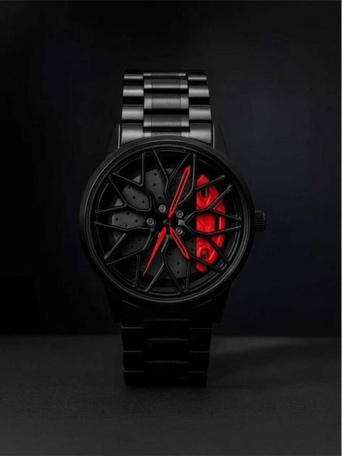 Gyro Red Analog Watch For Men - Image 1