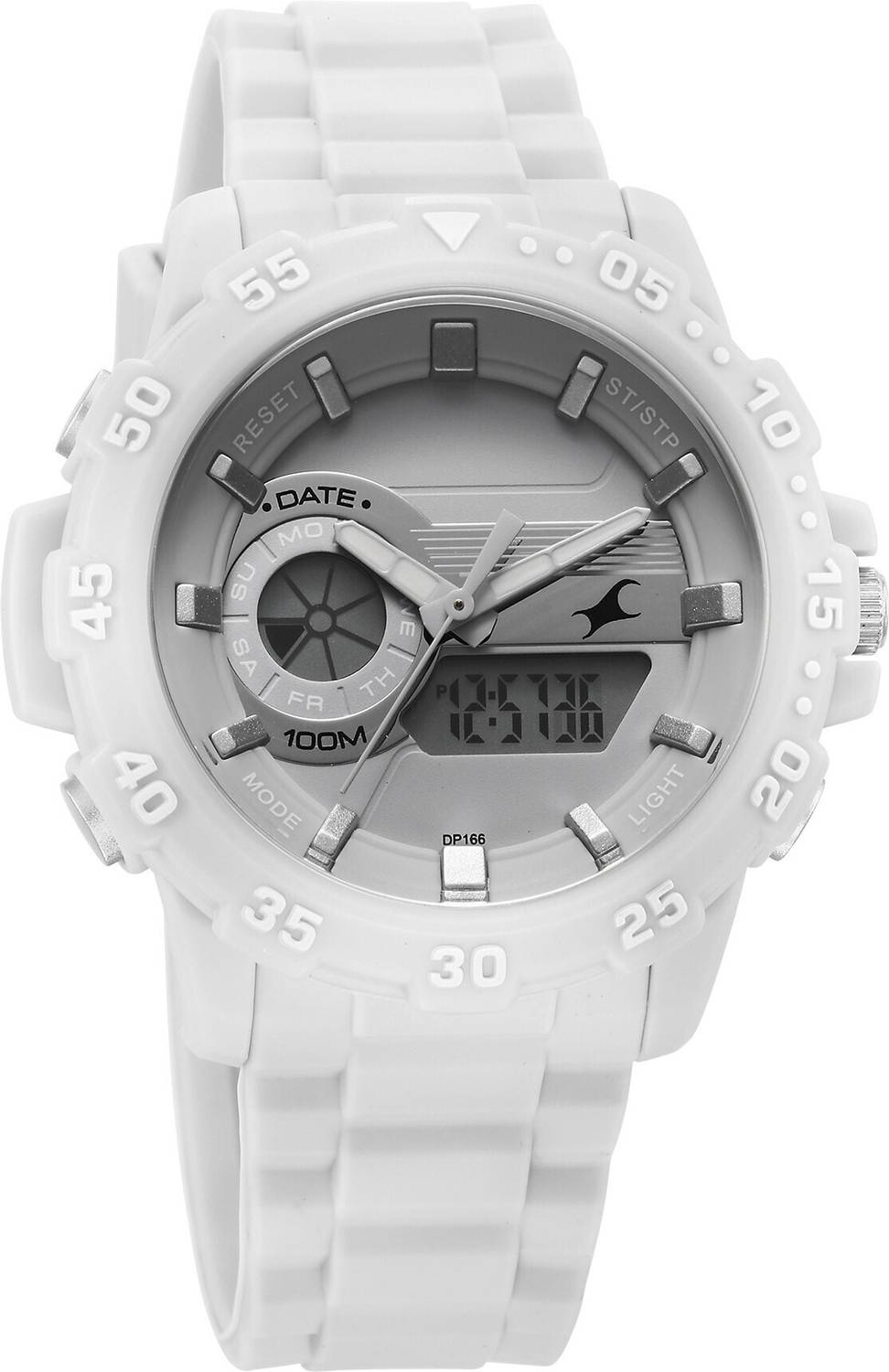 Fastrack Streetline 3.0 Ana-Digi Lavender Dial Watch - Image 2