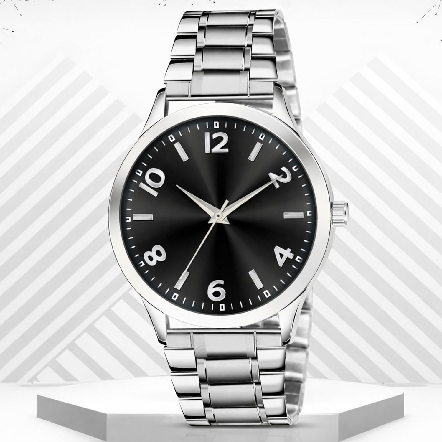 Image of Rixan Stainless Steel Analog Watch MEN Analog Watch - For Men