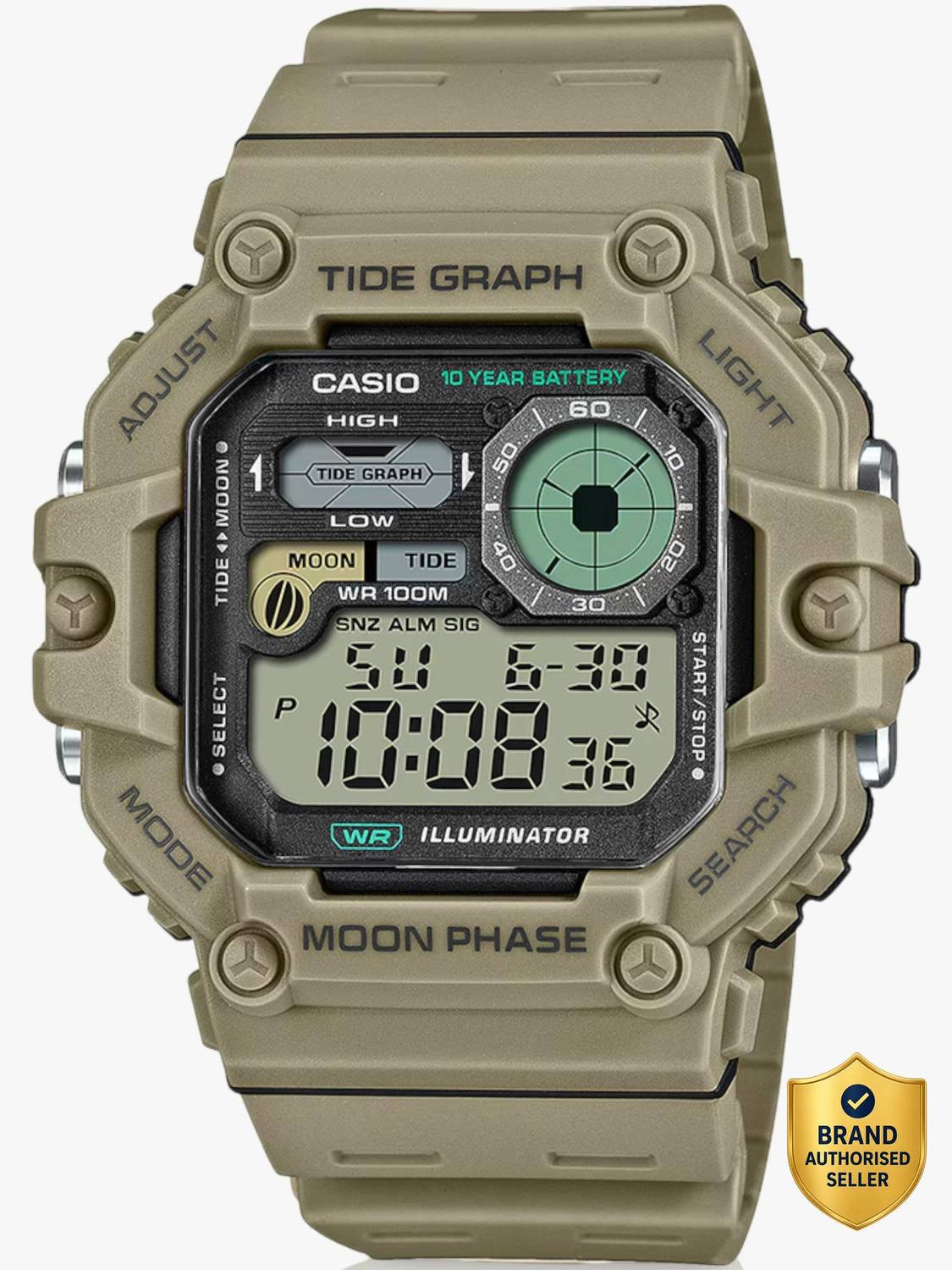 CASIO WS-1700H-5AVDF Youth Digital Watch