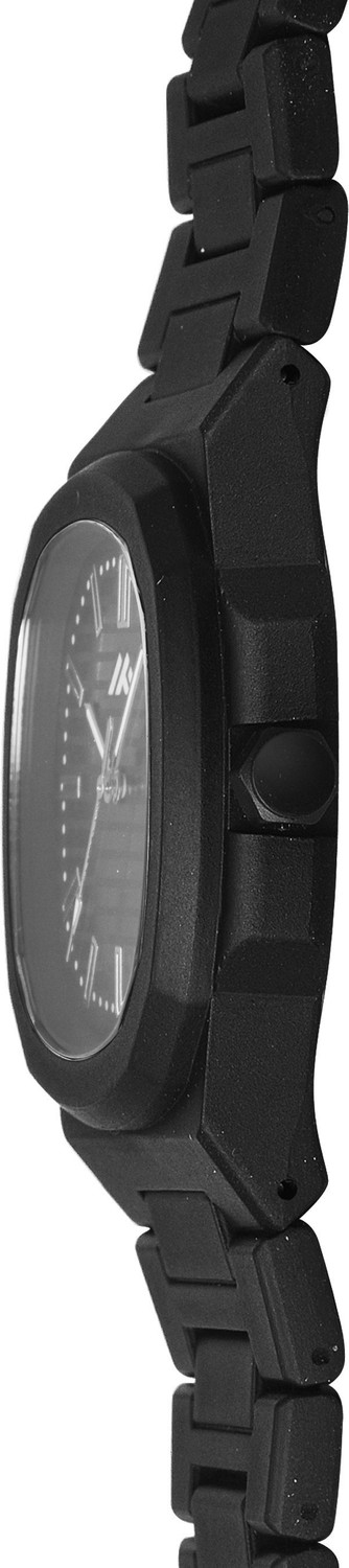 Image of HIRPARA MT-5538 Luxury Matte Black Wristwatch with Octagonal Case Analog Watch - For Men