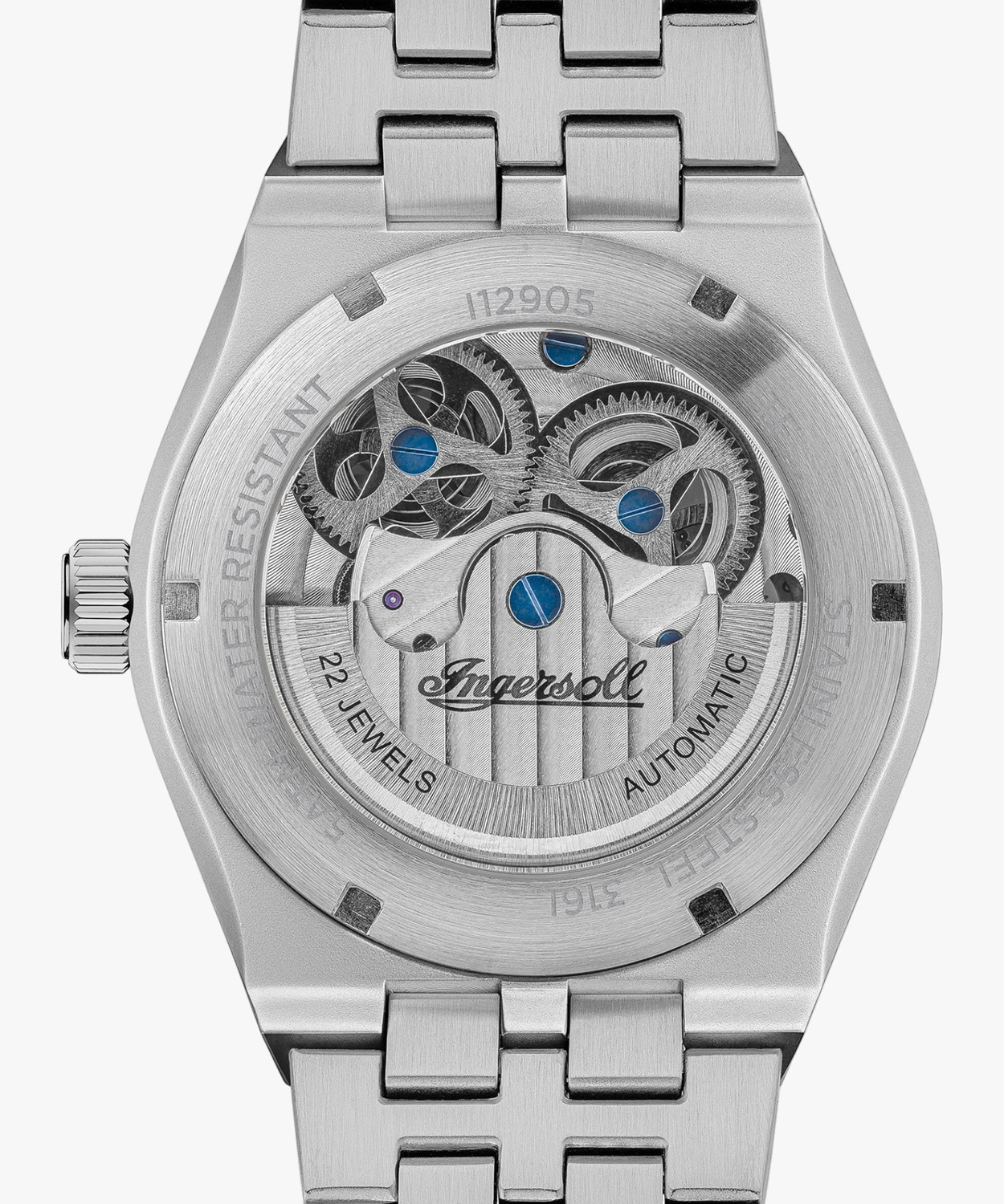 Image of Ingersoll I12905 Automatic Green Skeleton Dial With Lifetime Warranty Analog Watch - For Men