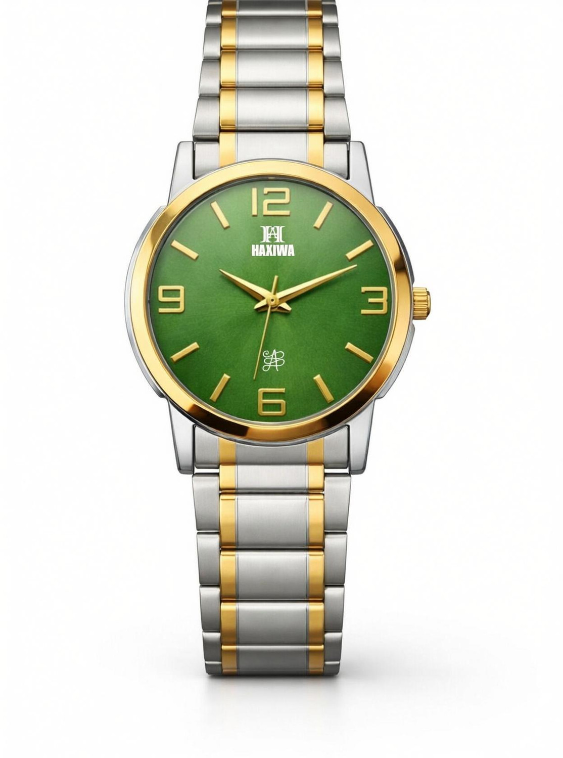 Image of Haxiwa Two tone four number analog watch X17 Analog Watch - For Men