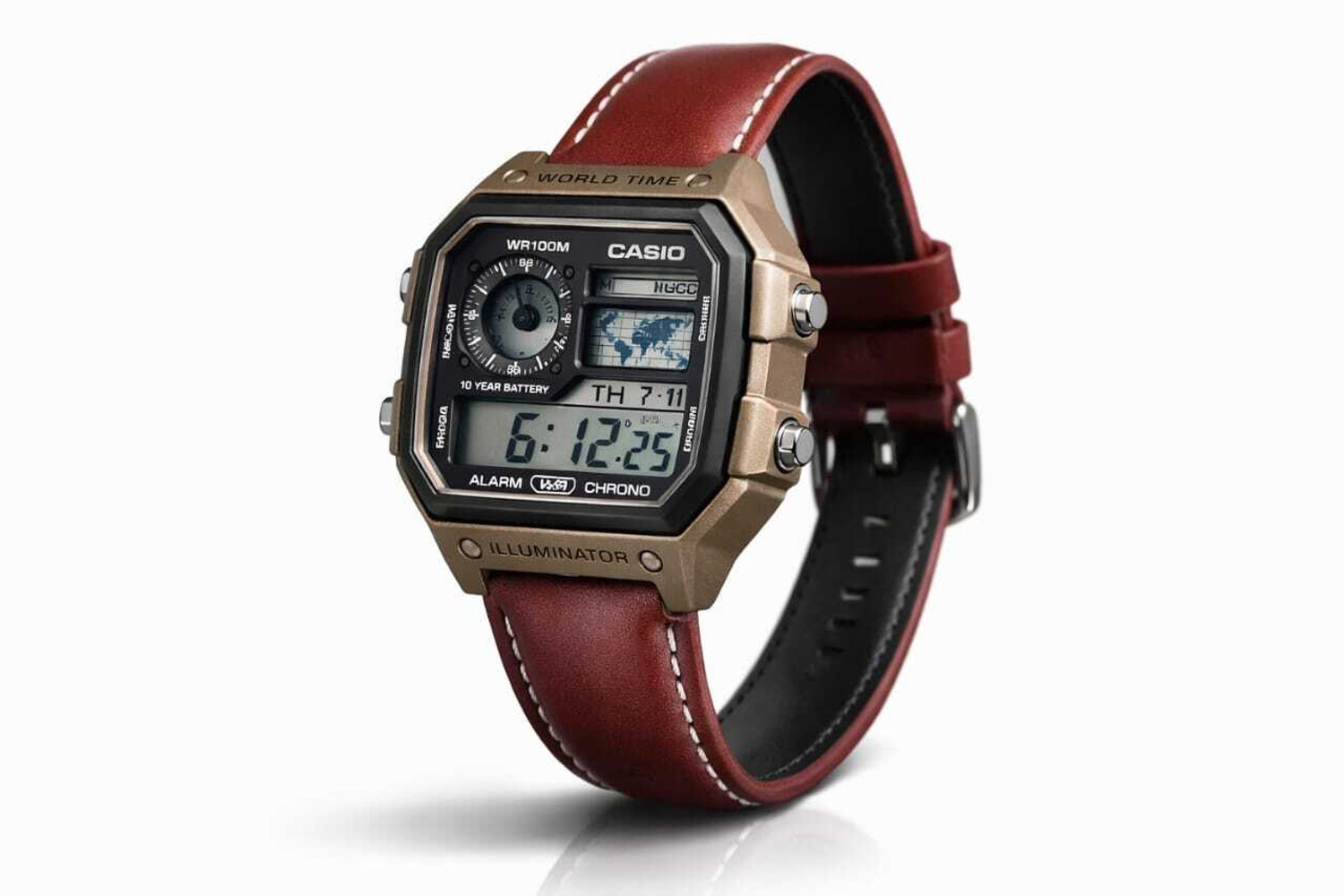 Image of Jstraderssam ILLUMINATOR WORLD TIME WATCH Digital Watch - For Men
