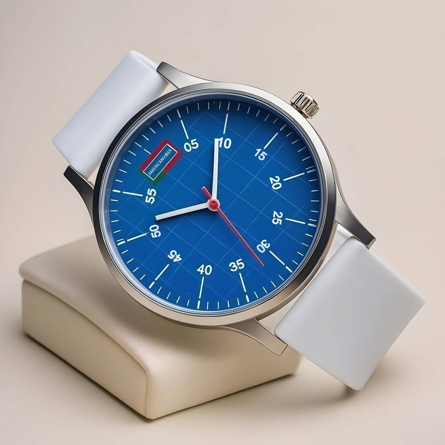 Americanviber DRM0016 Round Dial Silicone Strap Smooth Grip Men's Professional Watch Analog Watch  - For Men