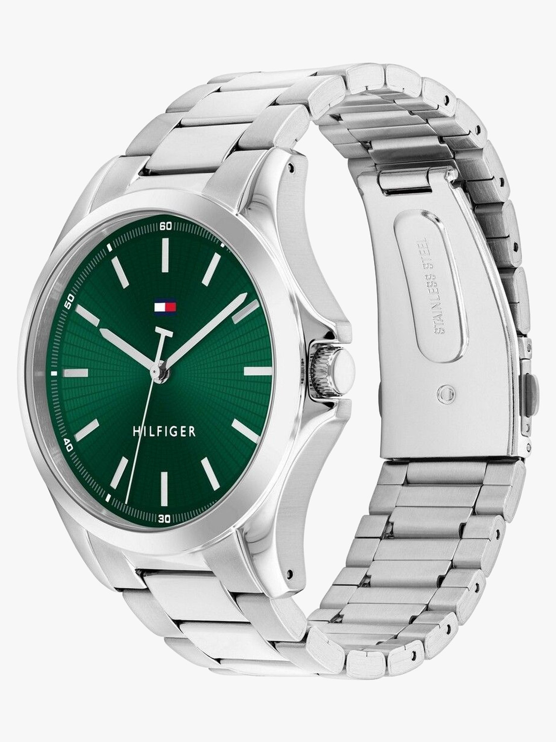 Image of TOMMY HILFIGER May'24 Market Tommy Hilfiger Quartz Green Round Dial Men's Watch / Analog Watch - For Men