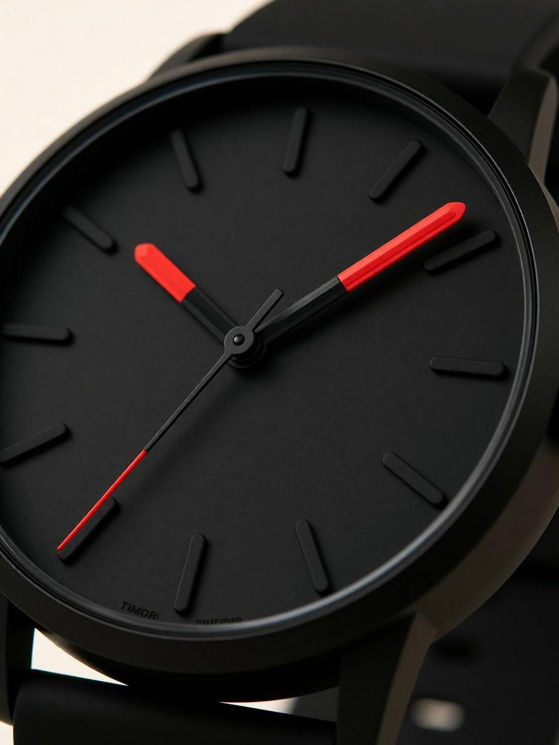 Timorix Full Black Dial Analog Watch for Men - Image 4