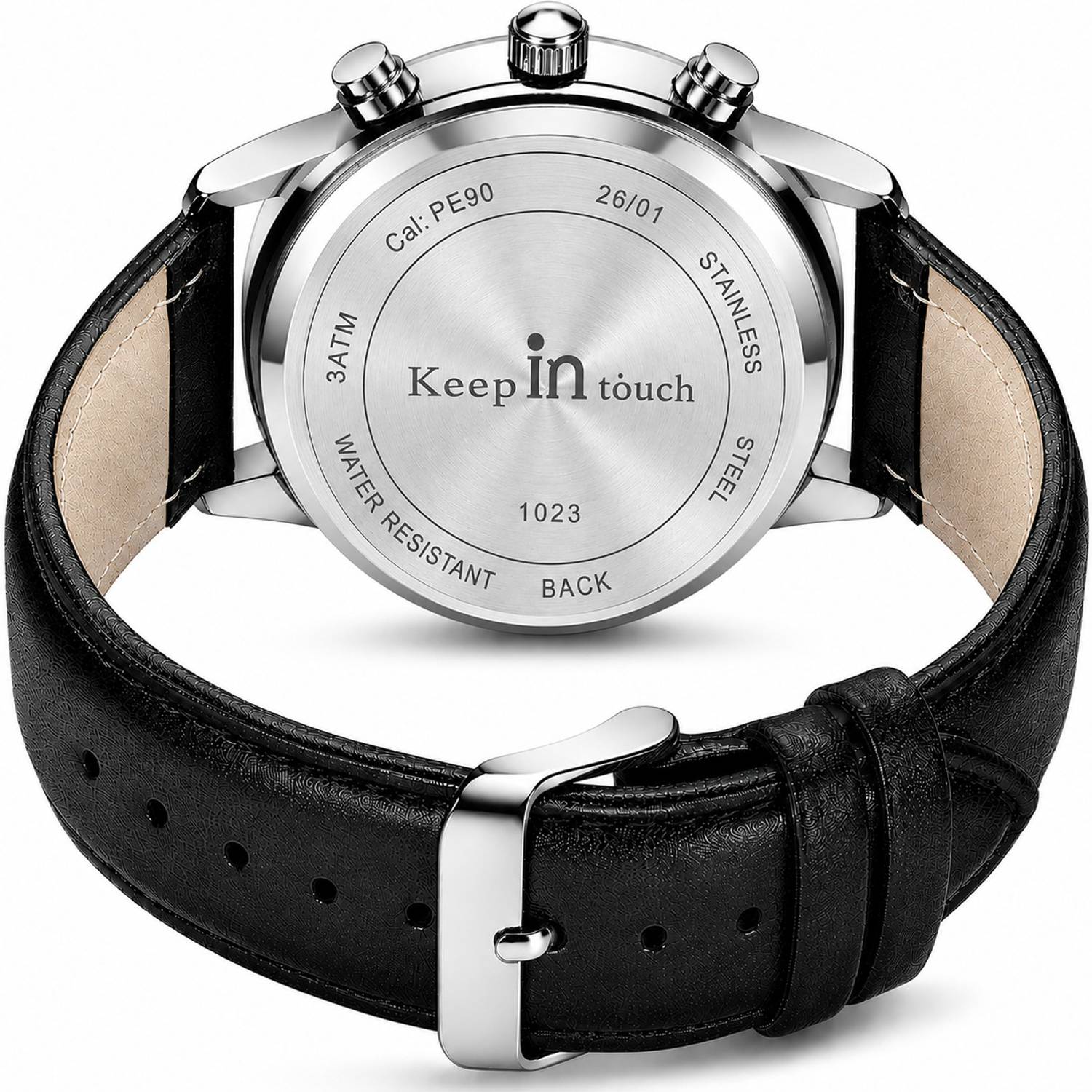 Keep n Touch KnT-1022 Men's Silver Watch - Image 5