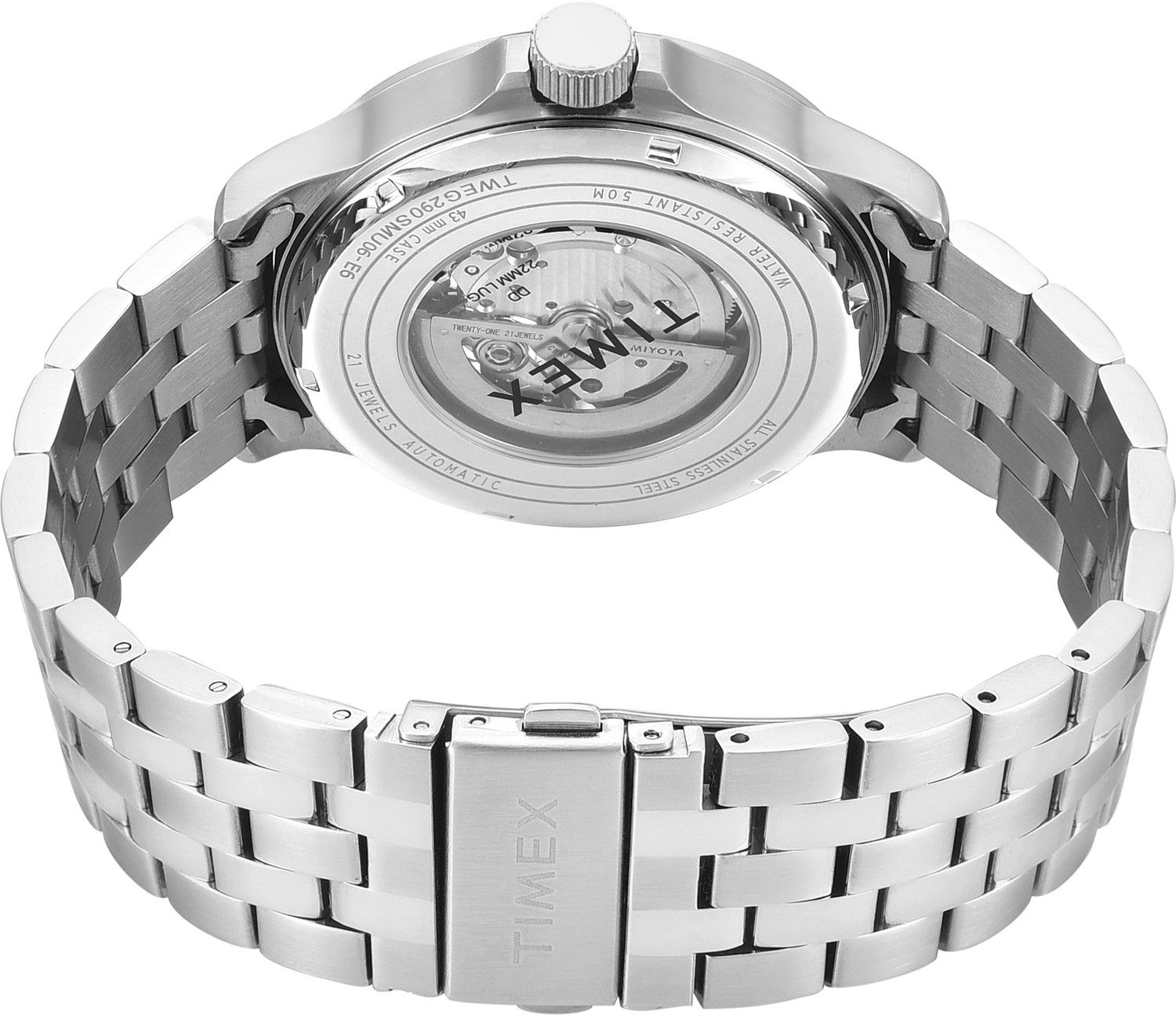 Image of TIMEX Automatic, Silver Dial Analog Watch - For Men