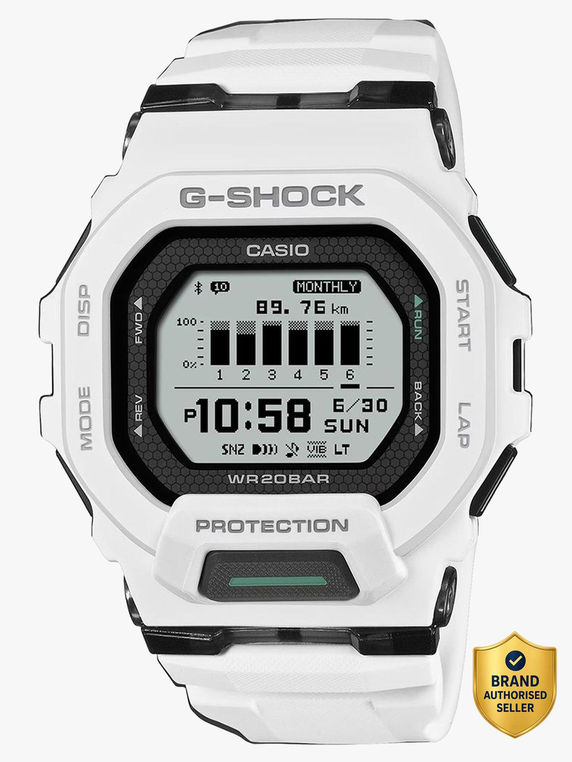 Image of CASIO GBD-200-7DR G-SHOCK Digital Watch - For Men