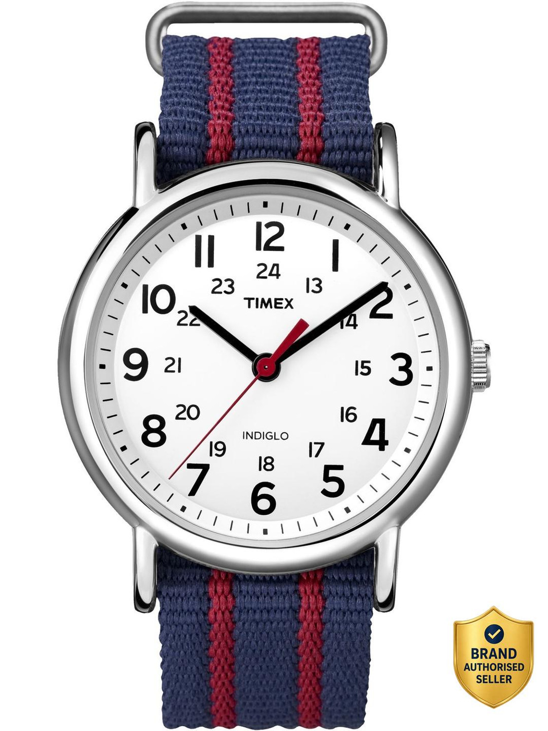 TIMEX Weekender Round 38mm White Dial Analog Watch  - For Men & Women