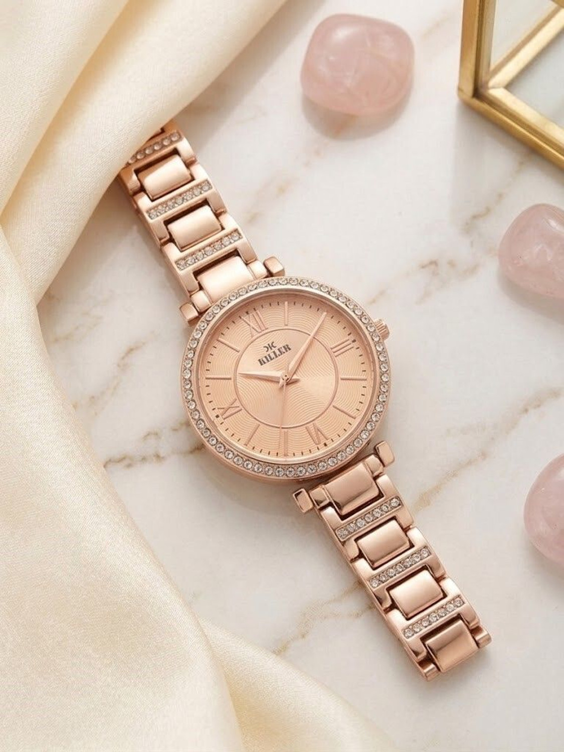 Image of KILLER Killer KGN102 Killer Rose Gold Analog Watch for Women Analog Watch - For Women