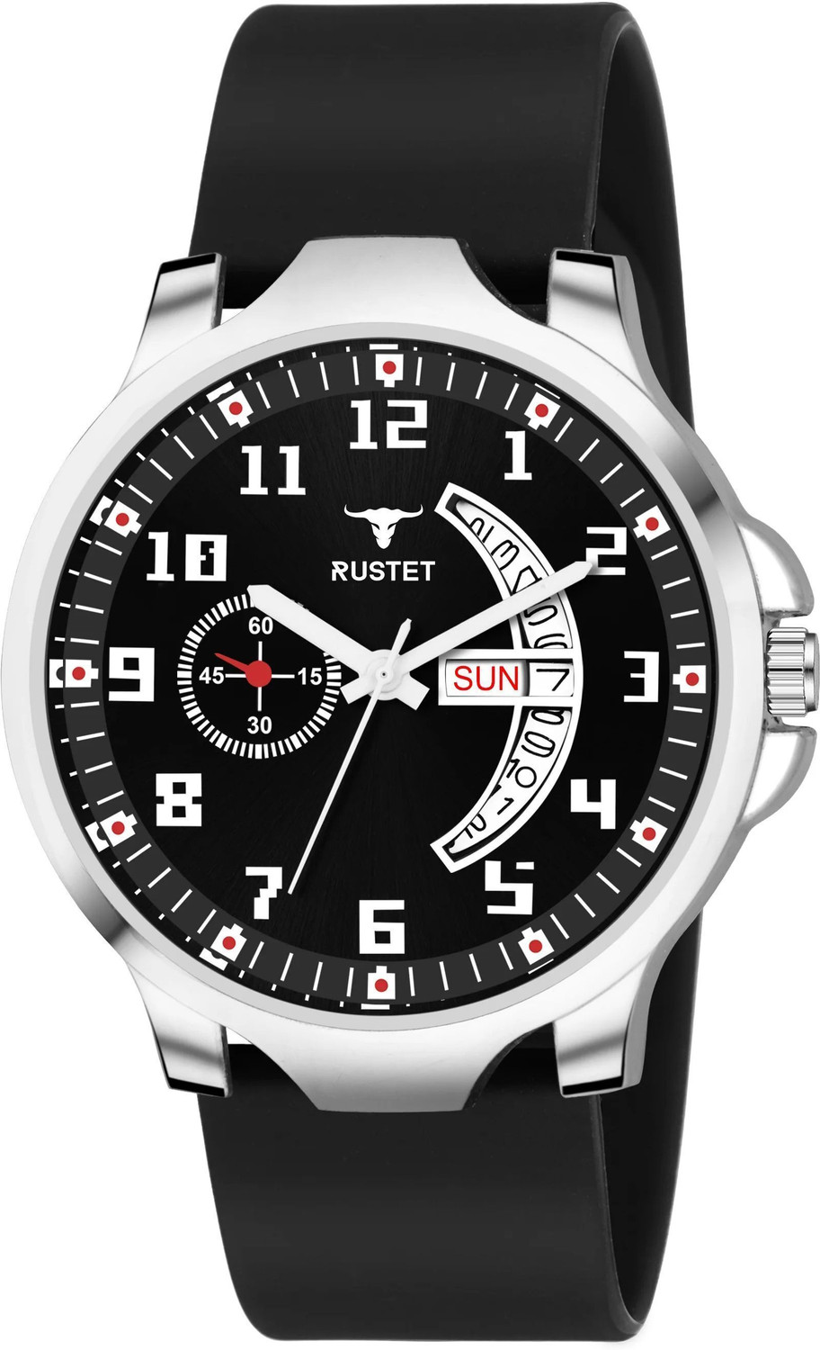 Image of RUSTET Classic 2.0 Day & Date Analog Watch - For Men