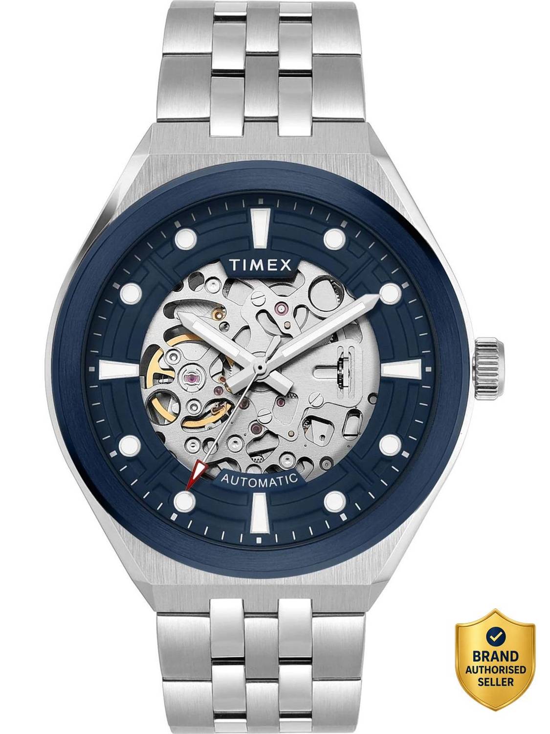 TIMEX Automatic Blue Dial Men's Watch
