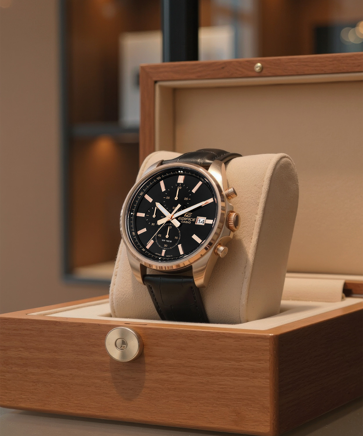 Image of CASIO EDIFICE Analog Watch - For Men ED665 (EFV-610ECL-1AUDF)