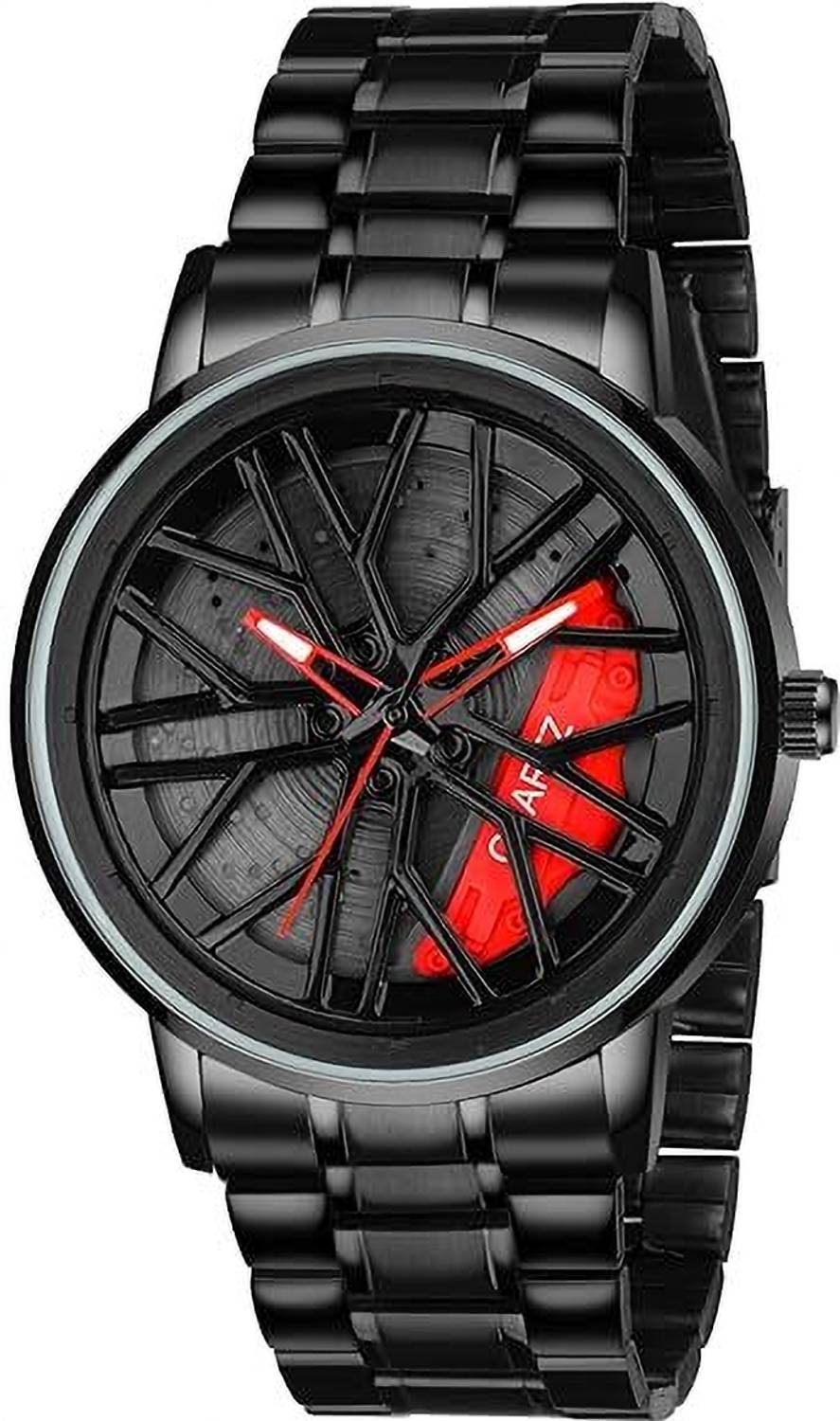 NIXEA Mapple Series Red Analog Watch - Image 1