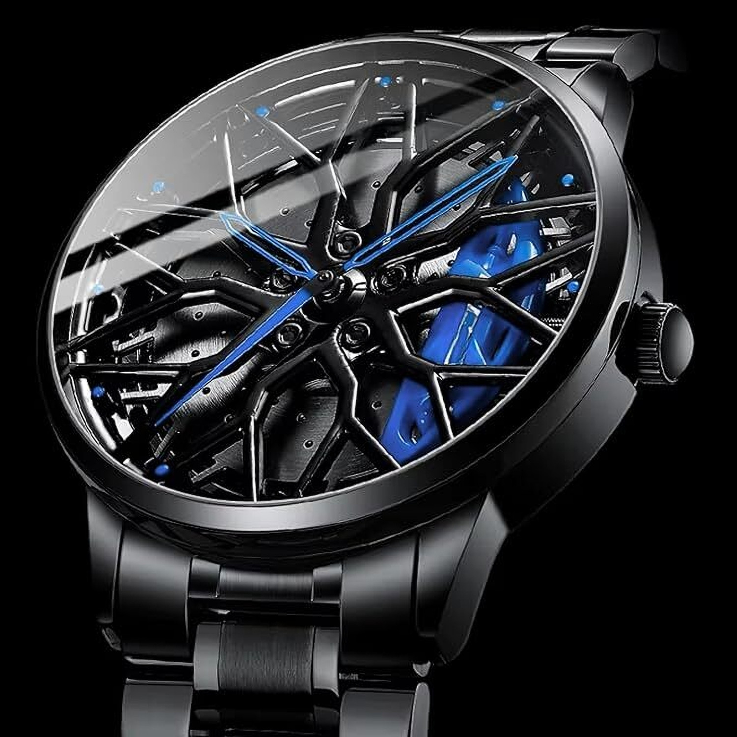 Image of SABR BLACK METAL WATCH FOR MEN & WOMEN HMT Watch Analog Watch - For Men