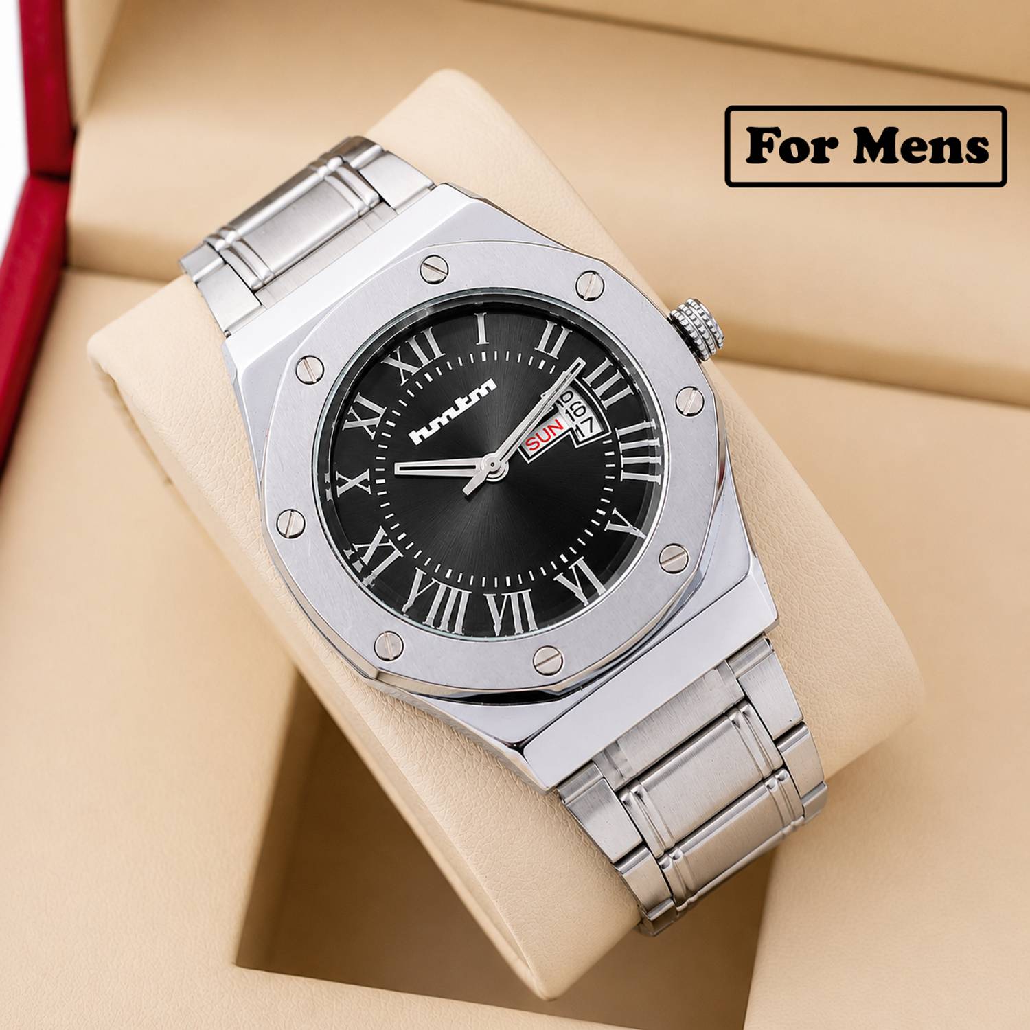 HMTM BLK LK203 Analog Watch - Men - Image 1