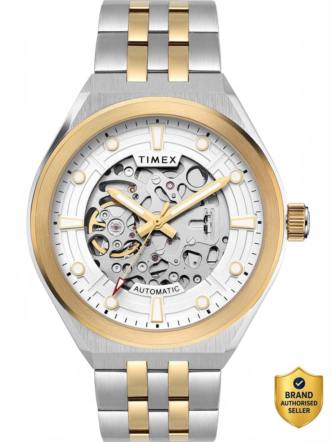 TIMEX Automatic Silver Dial Men's Watch