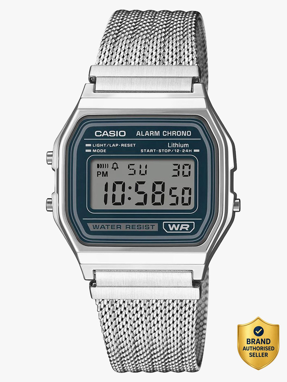 Image of CASIO A158WEM-3DF VINTAGE-OTHERS Digital Watch - For Men & Women