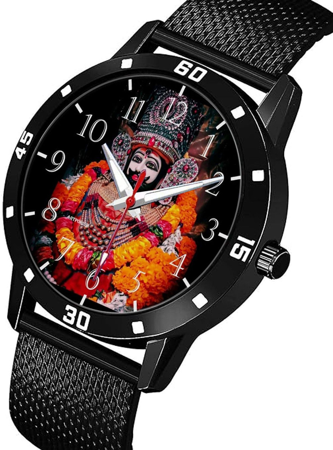 Image of house of common khatu shyam baba khatu shyam watch for men&women Analog Watch - For Men