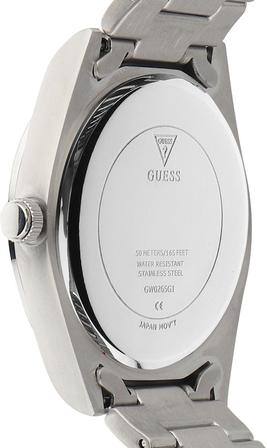 Image of GUESS Men Black-GW0265G1 Black Dial Analog Watch - For Men