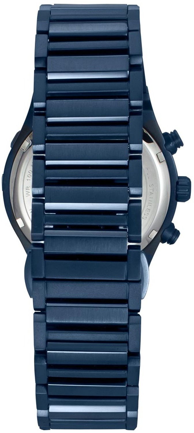 Image of TIMEX TWEG24801 Vector Round 40mm Blue Dial Analog Watch - For Men