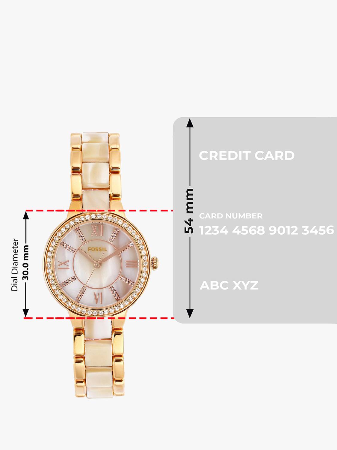 FOSSIL Virginia Virginia Analog Watch - For Women - Buy  display picture 1