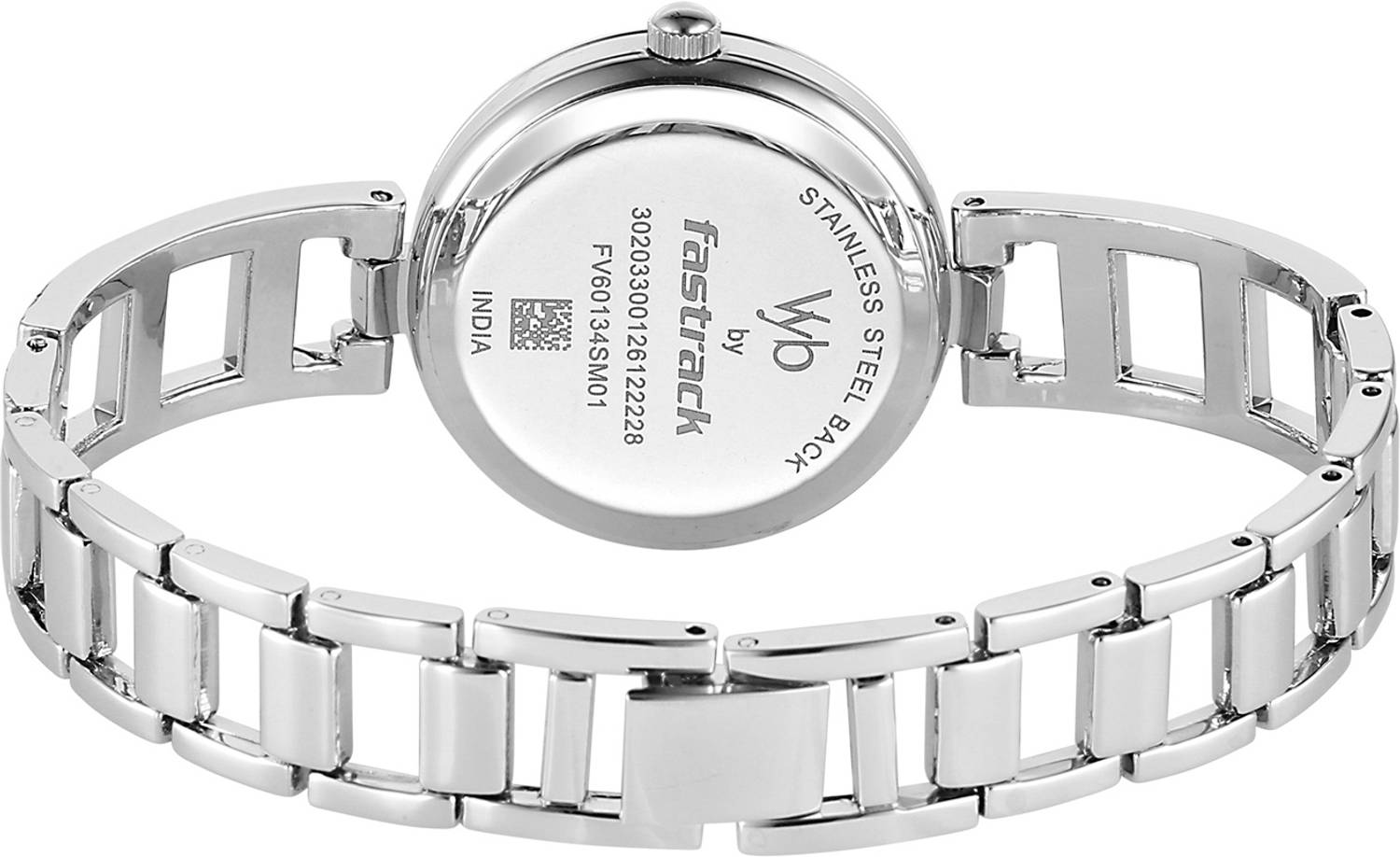 Fastrack Vyb Seeker Quartz Watch for Women - Lilac Dial - Image 5