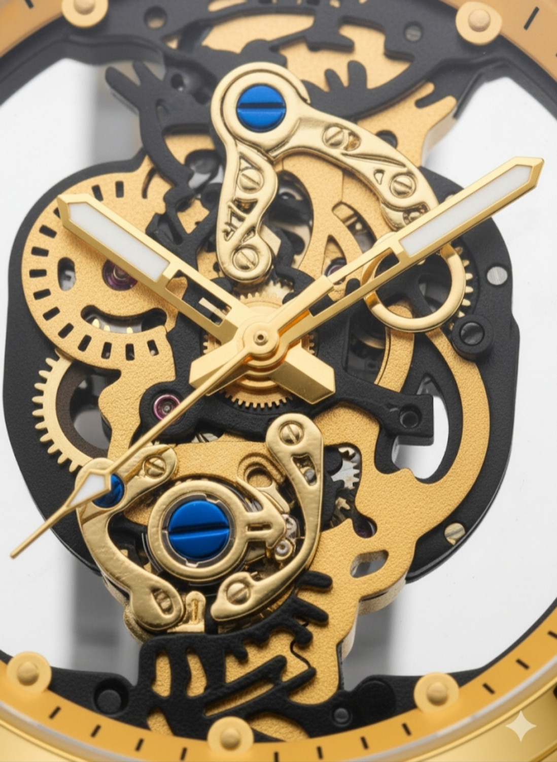 Image of Fanish fashion SKELETON SERIES 2025 Analog Watch - For Men PARTY AND ETHIC