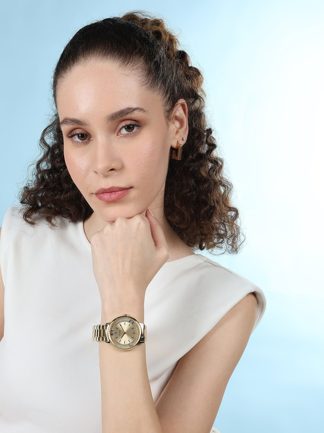 Image of GUESS U1406L2M Analog Watch - For Women