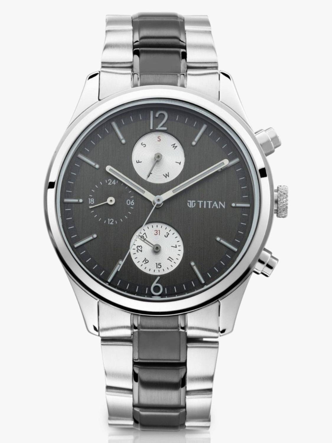 Titan Workwear Multifunction Grey Dial Watch - Men - Image 3
