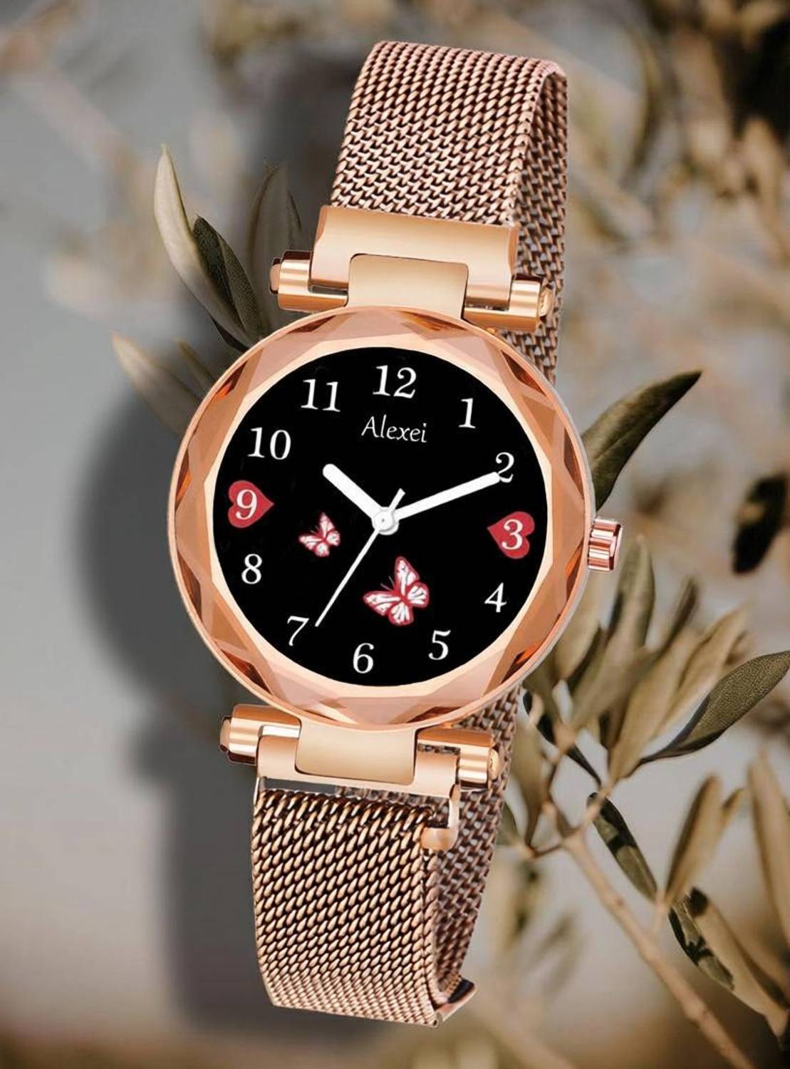 Alexei Magnetic Butterfly Collection Magnetic Butterfly Collection Analog Watch - For Girls