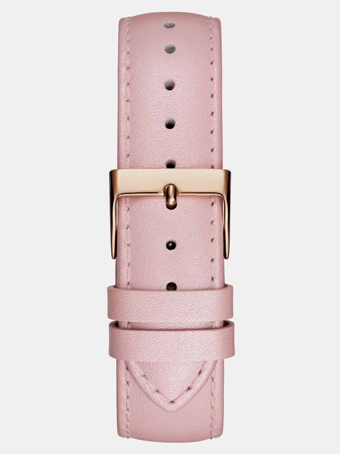Image of GUESS White Dial With Stones Analog Watch - For Women