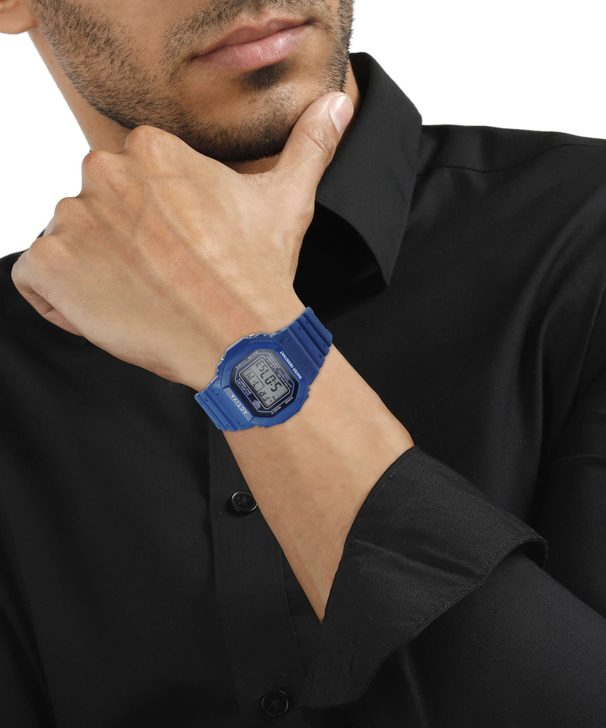 Image of INVICTA ACW424-003 Activa By Invicta Black Dial Digital Watch - For Men