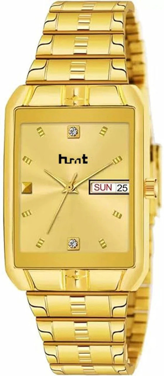 Image of HMT HM008161 GOLDEN Analog Watch - For Men & Women HM008161-GOLDEN Watch for MEN & WOMEN