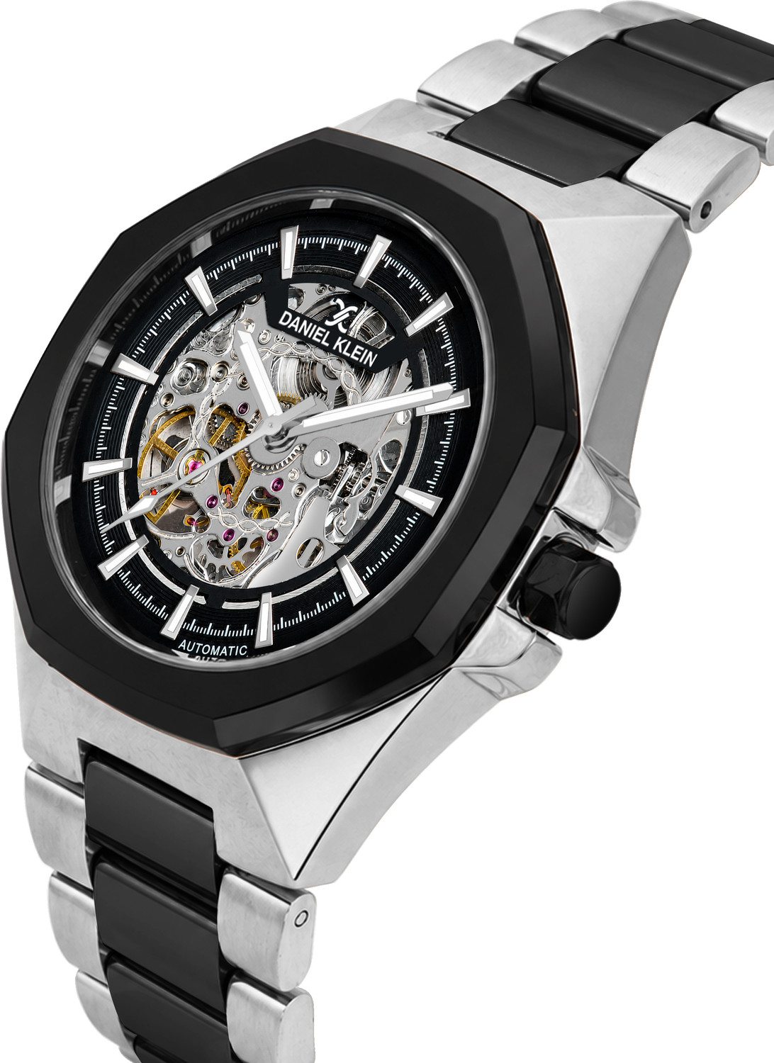 Image of DANIEL KLEIN Analog Watch with Silver Stainless Steel Strap Analog Watch - For Men