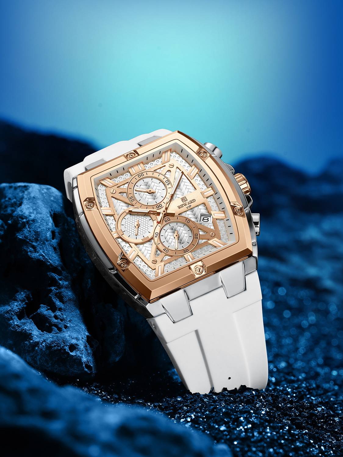 Reward RD832261M-C Analog Watch - White - Image 1